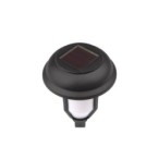 Sodo šviestuvas LED maitinamas saulės energija Deglo formos 40cm