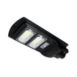 Gatvės šviestuvas LED maitinamas saulės energija 100W IP65 Nuotolinio valdymo pultelis 6000K