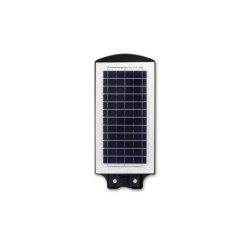 Gatvės šviestuvas LED maitinamas saulės energija 100W IP65 Nuotolinio valdymo pultelis 6000K