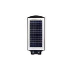 Gatvės šviestuvas LED maitinamas saulės energija 100W IP65 Nuotolinio valdymo pultelis 6000K