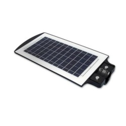 Gatvės šviestuvas LED maitinamas saulės energija 100W IP65 Nuotolinio valdymo pultelis 6000K