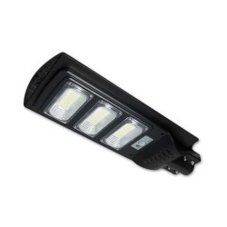 Gatvės šviestuvas LED maitinamas saulės energija 150W IP65 Nuotolinio valdymo pultelis 6000K