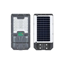 Gatvės šviestuvas LED maitinamas saulės energija Lix 100W IP65 6000K Nuotolinio valdymo pultelis