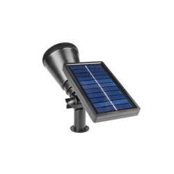 Įsmeigiamas lauko šviestuvas LED maitinamas saulės energija 5500K