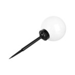 Įsmeigiamas lauko šviestuvas LED maitinamas saulės energija Apvalus 20cm