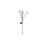 Įsmeigiamas lauko šviestuvas Saulės energija įkraunamas LED x10 73cm