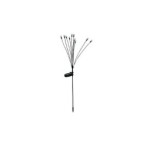 Įsmeigiamas lauko šviestuvas Saulės energija įkraunamas LED x10 73cm