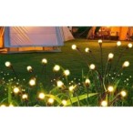 Įsmeigiamas lauko šviestuvas Saulės energija įkraunamas LED x10 73cm