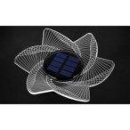 Įsmeigiamas lauko šviestuvas Saulės energija įkraunamas LED Gėlės formos