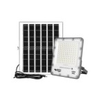 Prožektorius LED SMD Saulės energija įkraunamas Korsa 100W Nuotolinio valdymo pultelis 4500K
