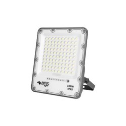 Prožektorius LED SMD Saulės energija įkraunamas Korsa 100W Nuotolinio valdymo pultelis 4500K
