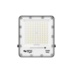 Prožektorius LED SMD Saulės energija įkraunamas Korsa 100W Nuotolinio valdymo pultelis 4500K