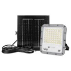 Prožektorius LED SMD Saulės energija įkraunamas Miki 100W Nuotolinio valdymo pultelis 4500K