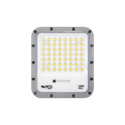 Prožektorius LED SMD Saulės energija įkraunamas Miki 100W Nuotolinio valdymo pultelis 4500K
