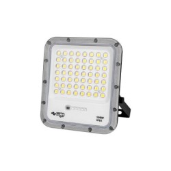 Prožektorius LED SMD Saulės energija įkraunamas Miki 100W Nuotolinio valdymo pultelis 4500K