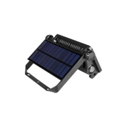 Prožektorius LED SMD Saulės energija įkraunamas Polos 10W 4500K JUODA