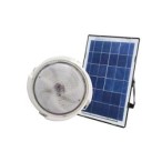 Lubinis lauko šviestuvas LED Saulės energija įkraunamas 50W IP65 5000K