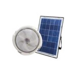 Lubinis lauko šviestuvas LED Saulės energija įkraunamas 50W IP65 5000K