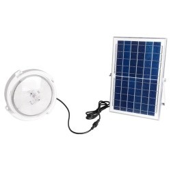 Lubinis lauko šviestuvas LED Saulės energija įkraunamas 120W IP65 5000K