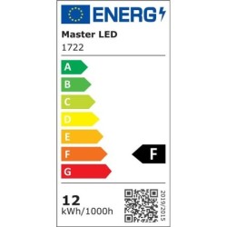 LED šviestuvas 230V 12W su 5 m ilgio laidu