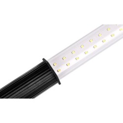 LED šviestuvas 230V 4W su 5 m ilgio laidu Juoda