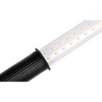 LED šviestuvas 230V 4W su 5 m ilgio laidu Juoda