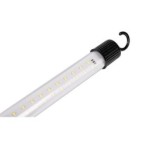 LED šviestuvas 230V 4W su 5 m ilgio laidu Juoda