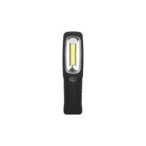 LED žibintuvėlis 3W 4xAAA su tvirtinimo magnetu ir kabliuku