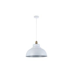 Pakabinamas šviestuvas E27 Flara x1 BALTA+Vario