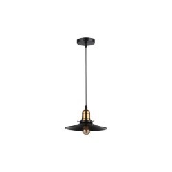 Pakabinamas šviestuvas E27 Loft x1 Juoda+Aukso