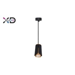 Pakabinamas šviestuvas (XD-IK253B) x1 GU10 Juoda+Aukso