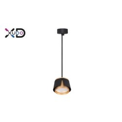 Pakabinamas šviestuvas (XD-IK257B) x1 GX53 Juoda+Aukso