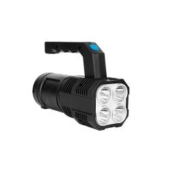 Nešiojamas žibintuvėlis LED 2W + 3W COB Baterija