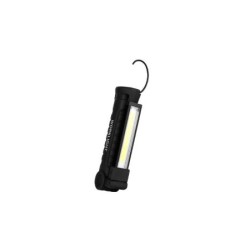 Nešiojamas žibintuvėlis LED 3W COB + 1W Baterija