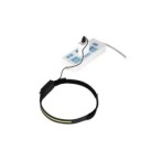 Nešiojamas žibintuvėlis LED 3W COB + 1W su jutikliu ir akumuliatoriumi