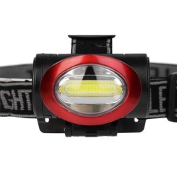 Nešiojamas žibintuvėlis LED 3W COB 3xAAA