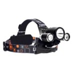 Nešiojamas žibintuvėlis LED 5W T6 CREE + 2XPE su akumuliatoriumi