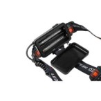 Nešiojamas žibintuvėlis LED 5W T6 CREE + 2XPE su akumuliatoriumi