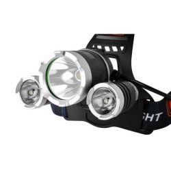 Nešiojamas žibintuvėlis LED 5W T6 CREE + 2XPE su akumuliatoriumi