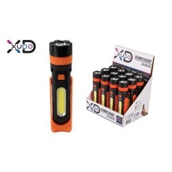 Nešiojamas žibintuvėlis (XD-HH120) LED 3W COB + 3xAAA