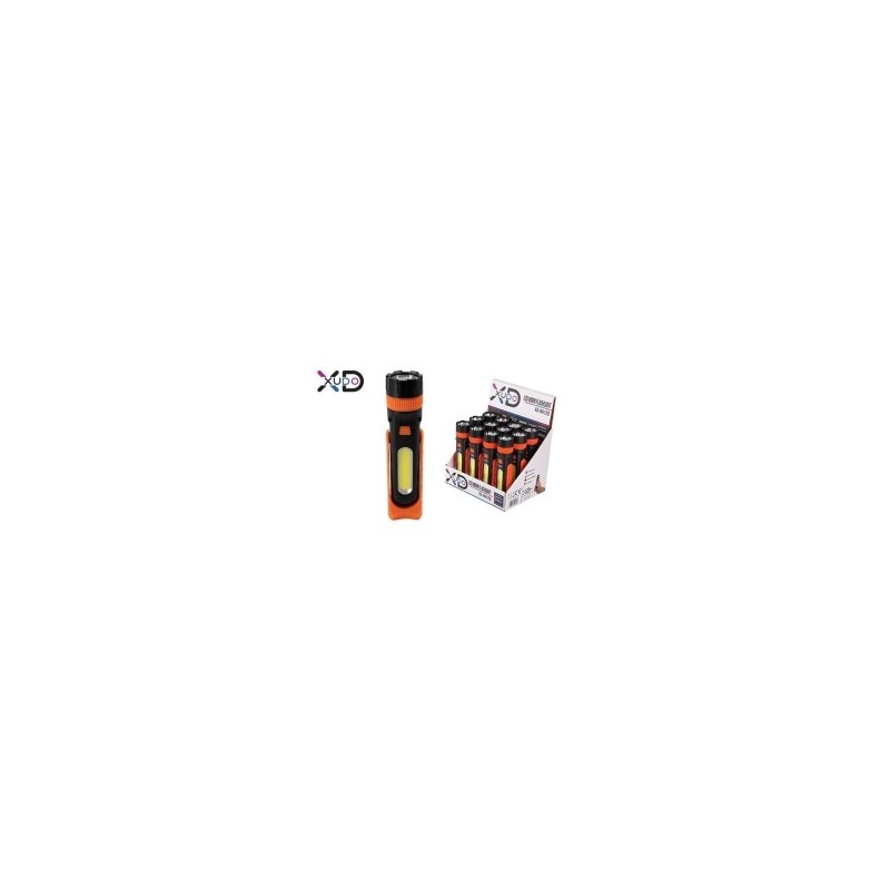 Nešiojamas žibintuvėlis (XD-HH120) LED 3W COB + 3xAAA