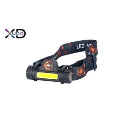 Nešiojamas žibintuvėlis (XD-HH130) LED 1W COB + aku