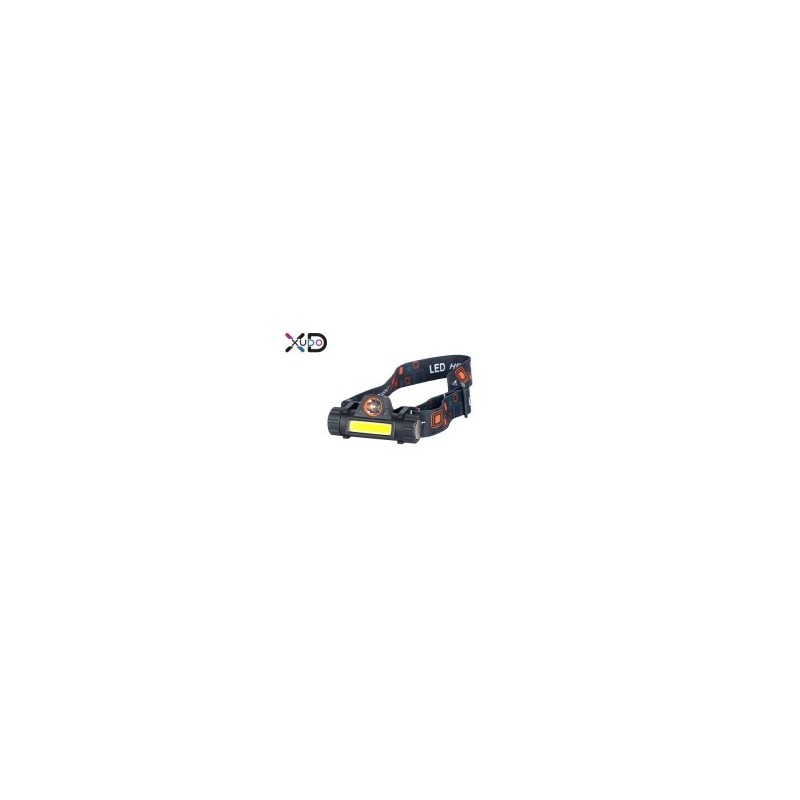 Nešiojamas žibintuvėlis (XD-HH130) LED 1W COB + aku