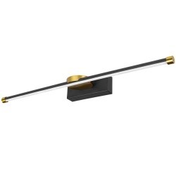 Sieninis šviestuvas LED IP20 Santo 60cm 12W 4000K JUODA