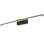 Sieninis šviestuvas LED IP20 Santo 60cm 12W 4000K JUODA