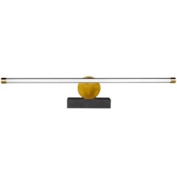 Sieninis šviestuvas LED IP20 Santo 60cm 12W 4000K JUODA