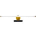 Sieninis šviestuvas LED IP20 Santo 60cm 12W 4000K JUODA