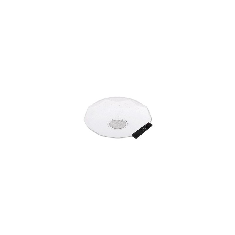 Lubinis šviestuvas LED Diami 24W 400mm 3000K-6500K Nuotolinio valdymo pultelis IR
