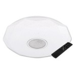 Lubinis šviestuvas LED Diami 24W 400mm 3000K-6500K Nuotolinio valdymo pultelis IR