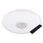 Lubinis šviestuvas LED Diami 24W 400mm 3000K-6500K Nuotolinio valdymo pultelis IR